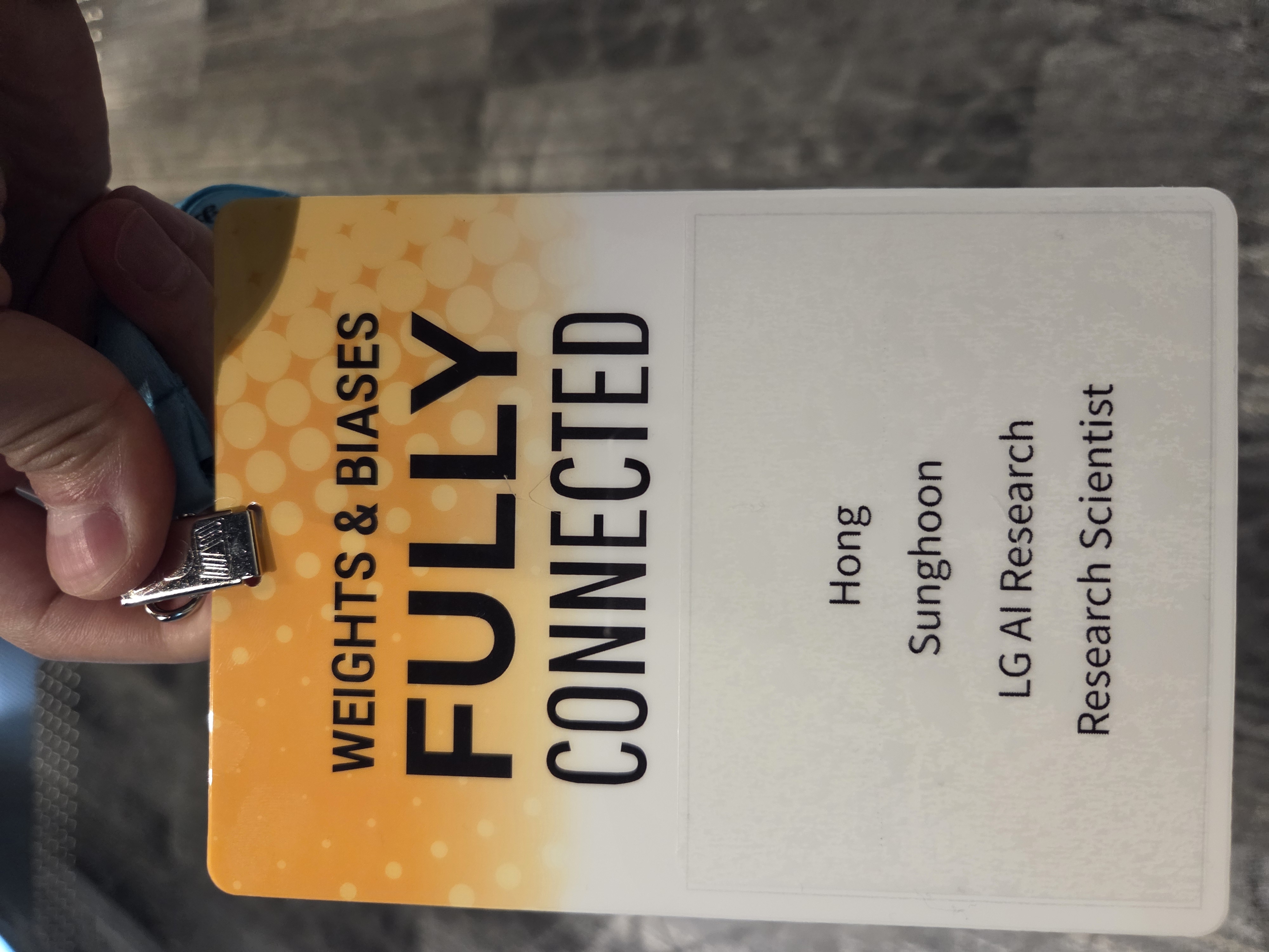 W&B Fully Connected 2025 badge